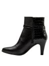 Botin Mujer J624 BRUNO ROSSI negro