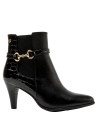 Botin Mujer J624 BRUNO ROSSI negro