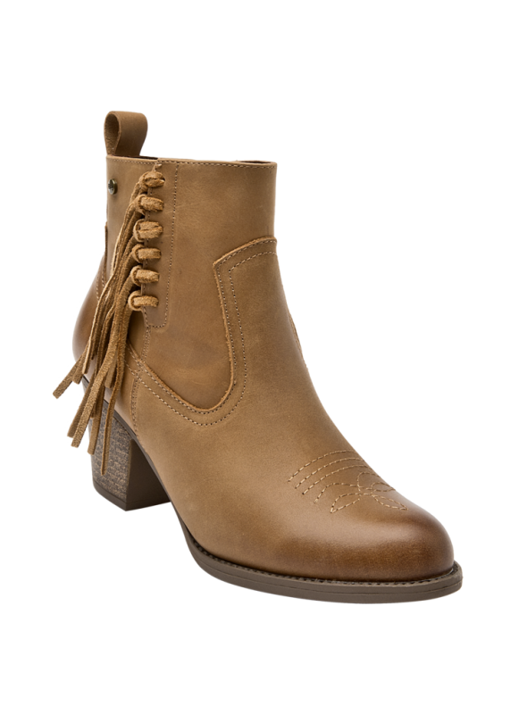 Botin Mujer J643 BRUNO ROSSI camel