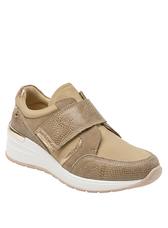 Zapatilla mujer K674 Bruno rossi Beige