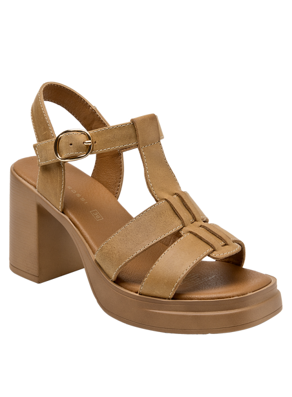 Sandalia mujer K700 Bruno rossi Camel