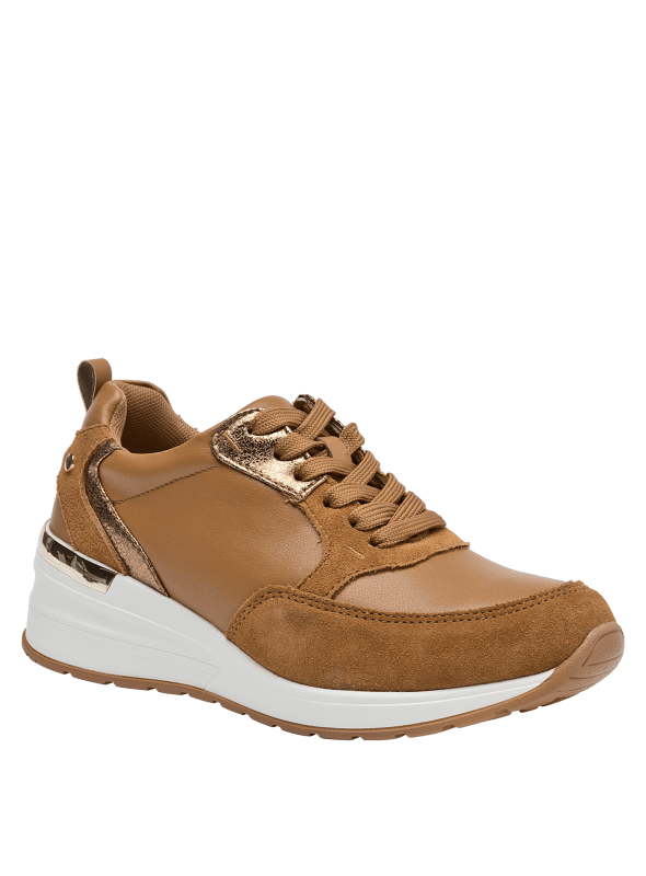 Zapatilla Mujer L695 BRUNO ROSSI CAMEL